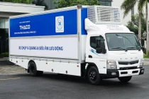 Xe chuyên dụng phục vụ công tác chụp X-quang và siêu âm lưu động của THACO.