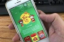 Dịch COVID-19, người dân chuyển lì xì sang online