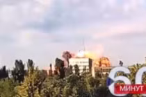 Tên lửa hành trình Nga phá hủy mục tiêu quân đội Ukraine ở Mykolaiv