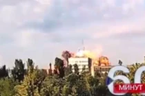 Tên lửa hành trình Nga phá hủy mục tiêu quân đội Ukraine ở Mykolaiv