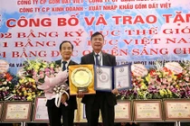 Đất sét nung Việt Nam lập cú đúp Kỷ lục Thế giới