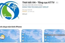 Đã có ứng dụng dự báo thời tiết trên điện thoại