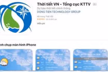Đã có ứng dụng dự báo thời tiết trên điện thoại