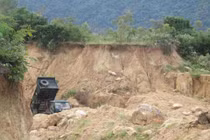 Bình Định: Khai thác đất rầm rộ tại Cụm công nghiệp Tà Súc