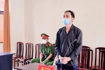 Bị cáo Dương Hoàng Hà tại tòa.