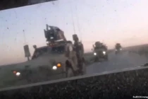 Video quân đội Mỹ - Nga lại đua xe thiết giáp trên vùng đông bắc Syria