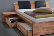 Tránh mất vệ sinh từ ngăn kéo dưới giường