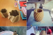 Máy in biến đất sét thành đồ gốm tinh xảo