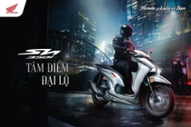Ảnh Honda SH 350i bản thể thao được Honda Việt Nam công bố.