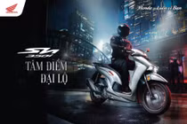 Ảnh Honda SH 350i bản thể thao được Honda Việt Nam công bố.