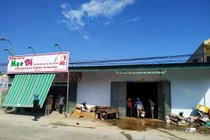 Ngôi nhà nơi xảy ra vụ việc.