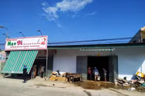 Ngôi nhà nơi xảy ra vụ việc.