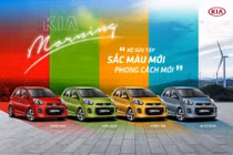Kia Morning có thêm 4 mã màu mới tại Việt Nam, hợp phong thủy với nhiều người