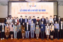 Lễ công bố và sơ kết 2 năm các chương trình học bổng và đào tạo của VinIF diễn ra chiều ngày 24/11/2021.