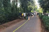 Đoạn đường xảy ra tai nạn. Ảnh: NLĐ.