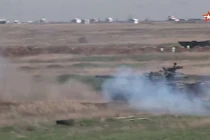 Lính tăng Nga huấn luyện theo kinh nghiệm chiến trường Syria ở Chechnya