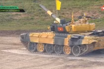 Vòng đua cuối cùng Tank Biathlon, đội Việt Nam vào bán kết