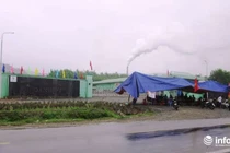 Hà Tĩnh: Đầu năm mới, hàng chục hộ dân lại 'tuyên chiến' với Nhà máy rác Phú Hà