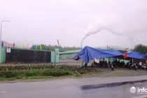 Hà Tĩnh: Đầu năm mới, hàng chục hộ dân lại 'tuyên chiến' với Nhà máy rác Phú Hà