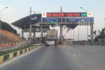 Trạm BOT cải tạo nâng cấp Quốc lộ 3 và đường cao tốc Thái Nguyên - Chợ Mới.