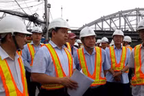 Nỗ lực đưa dự án giải quyết ngập do triều vào vận hành