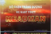 Thực phẩm bảo vệ sức khỏe Bổ thận Tráng dương HEADMAN