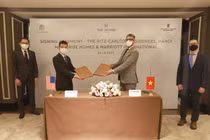Masterise Homes và Marriott International chính thức hợp tác mang dự án Khu căn hộ hàng hiệu Ritz-Carlton đến Hà Nội – ghi dấu sự xuất hiện lần đầu tiên của thương hiệu Ritz-Carlton ở Việt Nam.