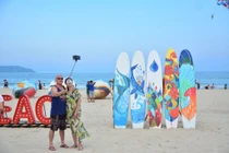 Du khách quốc tế ở Đà Nẵng