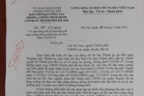 Hà Nội tạm dừng các hoạt động thể thao