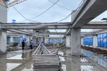 Hoàn thành phá dỡ tầng 18 tòa nhà 8B Lê Trực - Hà Nội