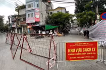 Hà Nội phong tỏa khu dân cư tại phường Thổ Quan với 1.300 dân