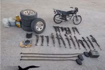 Quân đội Syria phát hiện vũ khí, trang bị của khủng bố trên sa mạc 