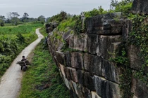 Tường đá Thành nhà Hồ sạt lở