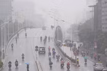 Cuối tuần miền Bắc mưa phùn kèm sương mù, trời nồm ẩm.