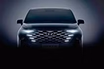 Lộ diện nội thất Hyundai Custo với cần số nút bấm giống SantaFe