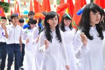 Trường THCS Ba Trại, Ba Vì. Ảnh: Internet.