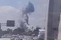 Nổ lớn tại kho quân sự ở Tel Aviv, Israel