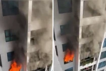 Cháy chung cư TNR Goldmark City do nhân viên đun bếp gas công nghiệp