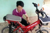 Xe đạp chạy bằng năng lượng mặt trời