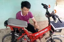 Xe đạp chạy bằng năng lượng mặt trời