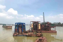 Thanh tra toàn diện hoạt động khai thác cát trên sông Lô