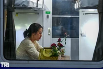 Vắng lặng ở Ga Hà Nội ngày chạy lại đôi tàu khách Thống nhất SE3/SE4