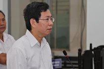 Phó chủ tịch UBND thành phố Nha Trang Lê Huy Toàn hầu tòa