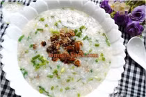 Cháo thuốc cho trẻ còi xương