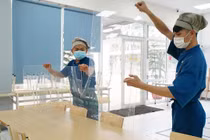 Trường phổ thông sẵn sàng đón học sinh trở lại