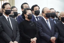 Lễ viếng nguyên Phó thủ tướng Trương Vĩnh Trọng