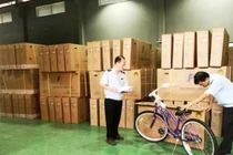 Hơn 3.500 xe đạp Trung Quốc giả nguồn gốc Việt Nam xuất đi Mỹ