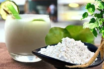 Chế “vũ khí” chống nóng từ bột sắn dây