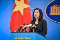 Trao công hàm phản đối Trung Quốc tập trận trái phép ở Hoàng Sa