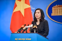 Trao công hàm phản đối Trung Quốc tập trận trái phép ở Hoàng Sa